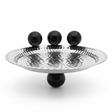 AKDC metal ball footed candy tray decorative serving platter stylish table display 18cm - Al Kabayel Discount CentreAKDC metal ball footed candy tray decorative serving platter stylish table display 18cmServing TraysAKDCAl Kabayel Discount Centre
