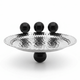 AKDC metal ball footed candy tray decorative serving platter stylish table display 18cm - Al Kabayel Discount CentreAKDC metal ball footed candy tray decorative serving platter stylish table display 18cmServing TraysAKDCAl Kabayel Discount Centre