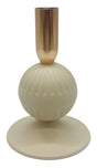 AKDC Metal Ball Shaped Candle Holder 15cm*10cm, Ivory/Gold - Al Kabayel Discount CentreAKDC Metal Ball Shaped Candle Holder 15cm*10cm, Ivory/GoldHome Décor AccentsAKDCAl Kabayel Discount Centre