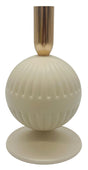 AKDC Metal Ball Shaped Candle Holder 18cm*10cm, Ivory/Gold - Al Kabayel Discount CentreAKDC Metal Ball Shaped Candle Holder 18cm*10cm, Ivory/GoldHome Décor AccentsAKDCAl Kabayel Discount Centre