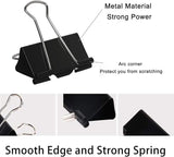 AKDC Metal Binder Clips High Quality Steel Strong Clamping Force 41mm Set Of 24pcs - Al Kabayel Discount CentreAKDC Metal Binder Clips High Quality Steel Strong Clamping Force 41mm Set Of 24pcsPaper Clips, Staples & FastenersAKDCAl Kabayel Discount Centre
