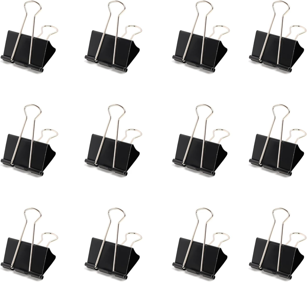 AKDC Metal Binder Clips High Quality Steel Strong Clamping Force 41mm Set Of 24pcs - Al Kabayel Discount CentreAKDC Metal Binder Clips High Quality Steel Strong Clamping Force 41mm Set Of 24pcsPaper Clips, Staples & FastenersAKDCAl Kabayel Discount Centre