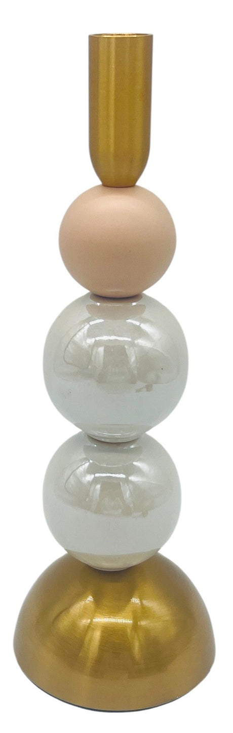 AKDC Metal Candle Holder 29cm*10cm,Table Centerpiece Décor, Multicolor - Al Kabayel Discount CentreAKDC Metal Candle Holder 29cm*10cm,Table Centerpiece Décor, MulticolorHome Décor AccentsAKDCAl Kabayel Discount Centre