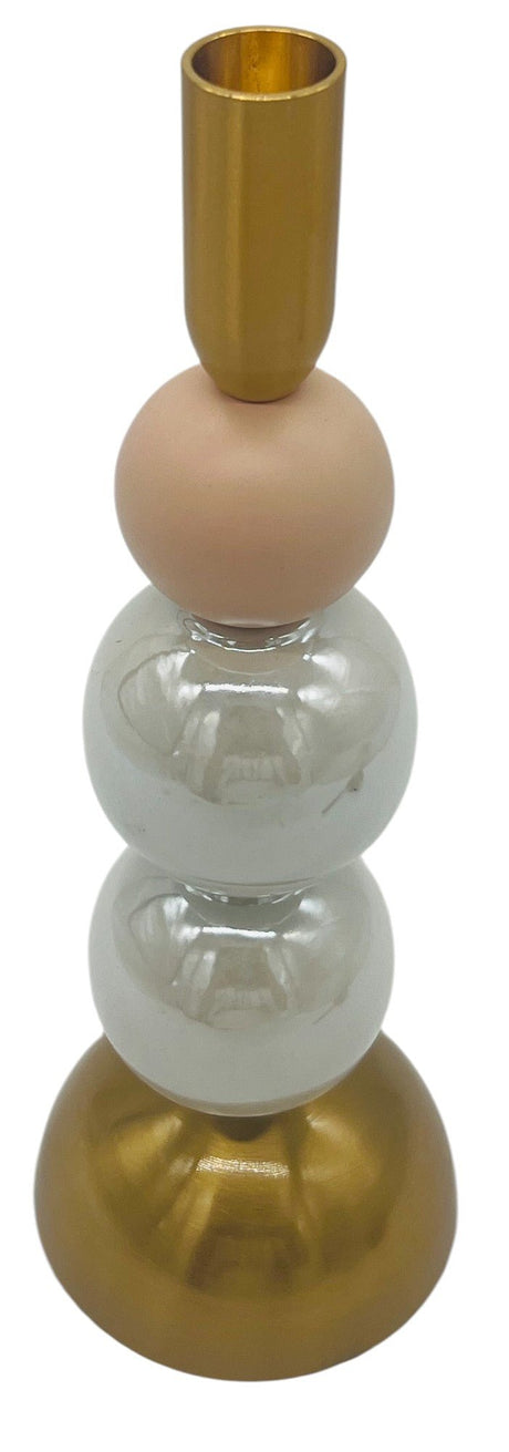 AKDC Metal Candle Holder 29cm*10cm,Table Centerpiece Décor, Multicolor - Al Kabayel Discount CentreAKDC Metal Candle Holder 29cm*10cm,Table Centerpiece Décor, MulticolorHome Décor AccentsAKDCAl Kabayel Discount Centre