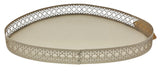 AKDC Metal Candy Tray 29cm*23cm*5cm, Beige - Al Kabayel Discount CentreAKDC Metal Candy Tray 29cm*23cm*5cm, BeigeServing TraysAKDCAl Kabayel Discount Centre
