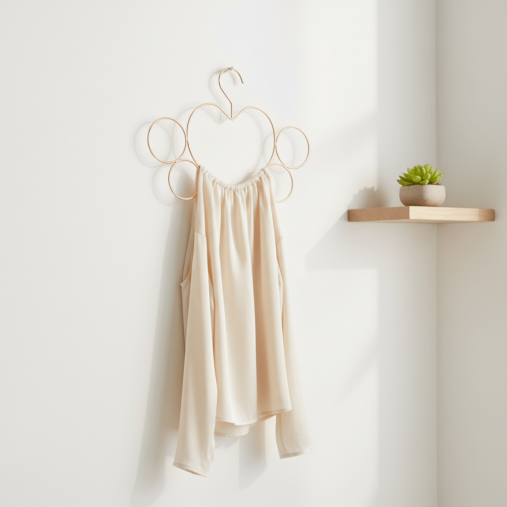 AKDC Metal Cloth Hanger 26cm*24cm, Heart Design, Rose Gold - Al Kabayel Discount CentreAKDC Metal Cloth Hanger 26cm*24cm, Heart Design, Rose GoldOrganizers & AccessoriesAKDCAl Kabayel Discount Centre