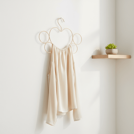 AKDC Metal Cloth Hanger 26cm*24cm, Heart Design, Rose Gold - Al Kabayel Discount CentreAKDC Metal Cloth Hanger 26cm*24cm, Heart Design, Rose GoldOrganizers & AccessoriesAKDCAl Kabayel Discount Centre