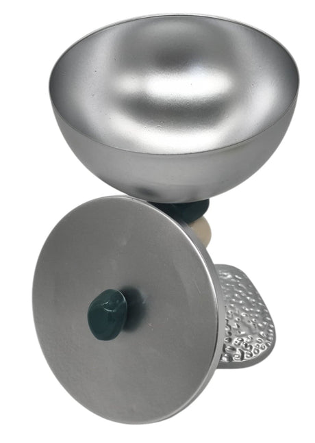 AKDC Metal Footed Candy Bowl with Lid 20cm*12cm*12cm, Multicolour - Al Kabayel Discount CentreAKDC Metal Footed Candy Bowl with Lid 20cm*12cm*12cm, MulticolourBowlsAKDCAl Kabayel Discount Centre