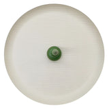 AKDC Metal Footed Candy Plate 27cm*27cm, Tray Over Jug Design, Ivory/Green - Al Kabayel Discount CentreAKDC Metal Footed Candy Plate 27cm*27cm, Tray Over Jug Design, Ivory/GreenCandy ServersAKDCAl Kabayel Discount Centre