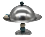AKDC Metal Footed Candy Tray with Dome 22cm*22cm*20cm - Al Kabayel Discount CentreAKDC Metal Footed Candy Tray with Dome 22cm*22cm*20cmServing TraysAKDCAl Kabayel Discount Centre