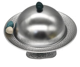 AKDC Metal Footed Candy Tray with Dome 22cm*22cm*20cm - Al Kabayel Discount CentreAKDC Metal Footed Candy Tray with Dome 22cm*22cm*20cmServing TraysAKDCAl Kabayel Discount Centre