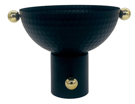 AKDC Metal Footed Fruit Bowl 19.5cm*17.5cm, Black - Al Kabayel Discount CentreAKDC Metal Footed Fruit Bowl 19.5cm*17.5cm, BlackBowlsAKDCAl Kabayel Discount Centre