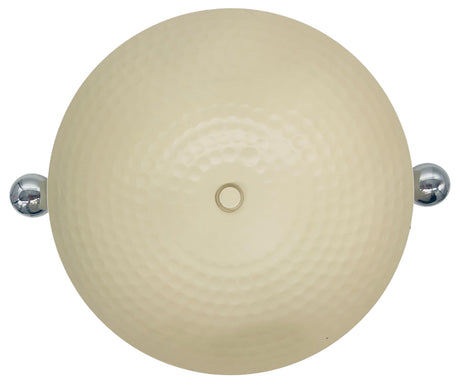 AKDC Metal Footed Fruit Bowl 19.5cm*17.5cm, Ivory - Al Kabayel Discount CentreAKDC Metal Footed Fruit Bowl 19.5cm*17.5cm, IvoryBowlsAKDCAl Kabayel Discount Centre