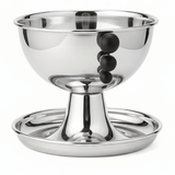 AKDC metal footed silver candy bowl decorative serving dish luxury table display 15*15cm - Al Kabayel Discount CentreAKDC metal footed silver candy bowl decorative serving dish luxury table display 15*15cmBowlsAKDCAl Kabayel Discount Centre