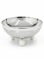 AKDC Metal Fruit & Candy Bowl – Large Silver Finish, Perfect for Fruits, Snacks & Décor, 30 × 9 cm - Al Kabayel Discount CentreAKDC Metal Fruit & Candy Bowl – Large Silver Finish, Perfect for Fruits, Snacks & Décor, 30 × 9 cmServing TraysAKDCAl Kabayel Discount Centre