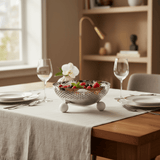AKDC Metal Fruit & Candy Bowl – Premium Silver Finish, Multipurpose Decorative Serving Bowl, 20 × 9 cm - Al Kabayel Discount CentreAKDC Metal Fruit & Candy Bowl – Premium Silver Finish, Multipurpose Decorative Serving Bowl, 20 × 9 cmServing TraysAKDCAl Kabayel Discount Centre