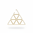 AKDC Metal Hanger 32cm, Triangle Shape, Gold - Al Kabayel Discount CentreAKDC Metal Hanger 32cm, Triangle Shape, GoldOrganizers & AccessoriesAKDCAl Kabayel Discount Centre