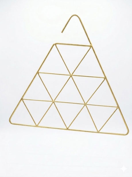 AKDC Metal Hanger 39.5cm, Triangle Shape, Gold - Al Kabayel Discount CentreAKDC Metal Hanger 39.5cm, Triangle Shape, GoldOrganizers & AccessoriesAKDCAl Kabayel Discount Centre