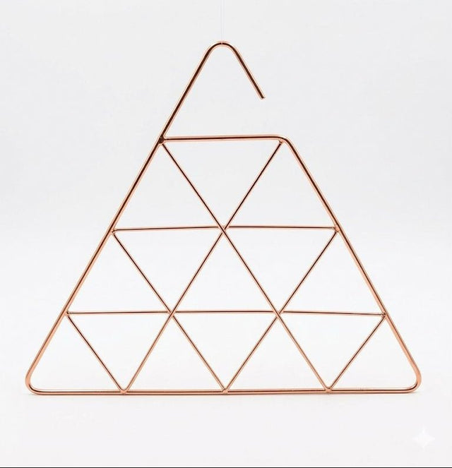 AKDC Metal Hanger 39.5cm, Triangle Shape, Rose Gold - Al Kabayel Discount CentreAKDC Metal Hanger 39.5cm, Triangle Shape, Rose GoldOrganizers & AccessoriesAKDCAl Kabayel Discount Centre