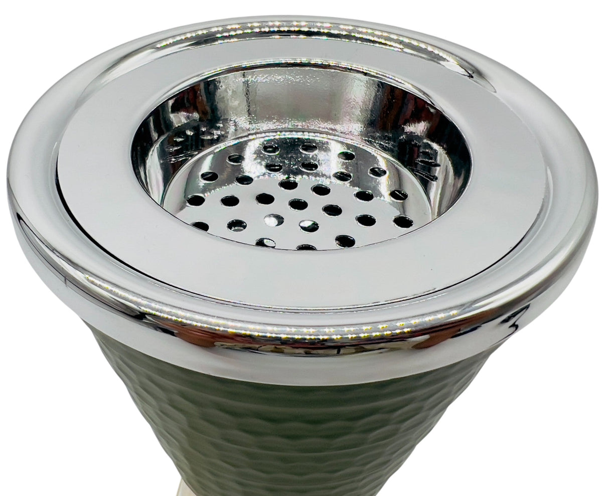 AKDC Metal Incense Burner 11cm*21.5cm, Ivory/Green - Al Kabayel Discount CentreAKDC Metal Incense Burner 11cm*21.5cm, Ivory/GreenHome Décor AccentsAKDCAl Kabayel Discount Centre