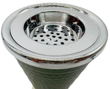 AKDC Metal Incense Burner 11cm*21.5cm, Ivory/Green - Al Kabayel Discount CentreAKDC Metal Incense Burner 11cm*21.5cm, Ivory/GreenHome Décor AccentsAKDCAl Kabayel Discount Centre