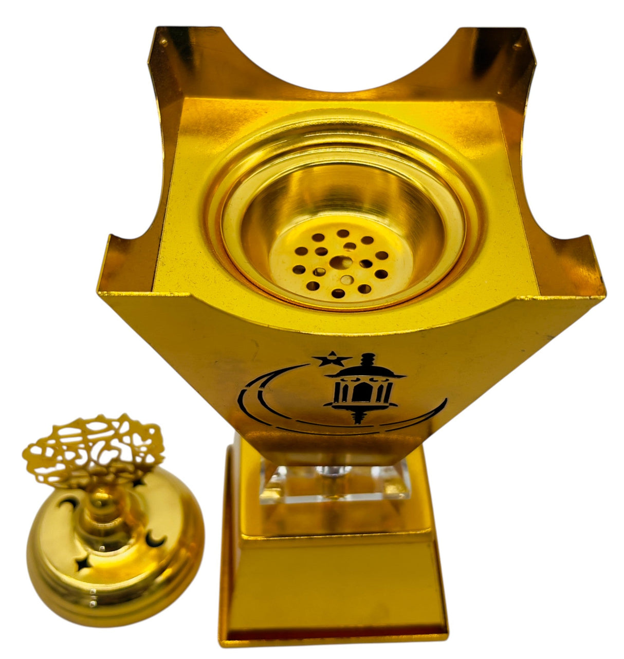 AKDC Metal Incense Burner 25cm*10cm, Gold - NF34958P - Al Kabayel Discount CentreAKDC Metal Incense Burner 25cm*10cm, Gold - NF34958PHome Décor AccentsAKDCAl Kabayel Discount Centre