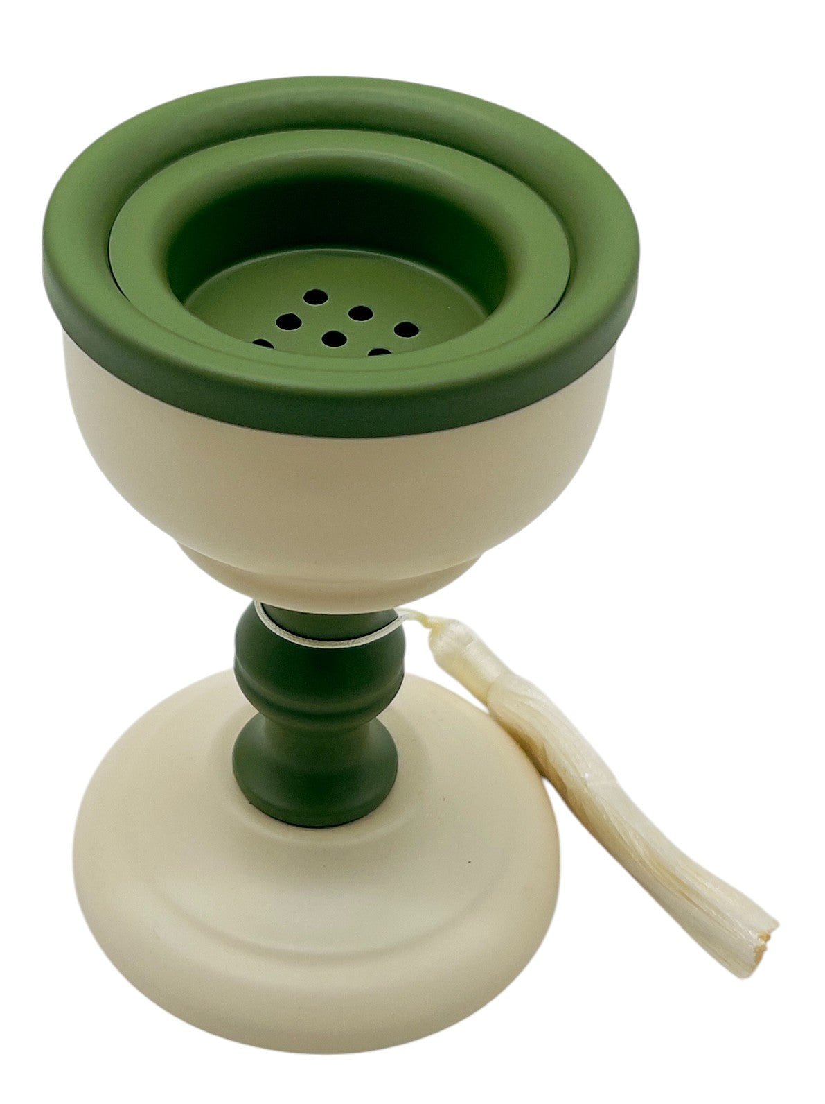 AKDC Metal Incense Burner 8cm*12.5cm, Ivory/Green - Al Kabayel Discount CentreAKDC Metal Incense Burner 8cm*12.5cm, Ivory/GreenHome Décor AccentsAKDCAl Kabayel Discount Centre
