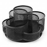 AKDC Metal Mesh Pen Holder & Desk Organiser – Black | 5 - Compartment | 10.5 cm - Al Kabayel Discount CentreAKDC Metal Mesh Pen Holder & Desk Organiser – Black | 5 - Compartment | 10.5 cmPen Holders & Desk OrganizersAKDCAl Kabayel Discount Centre