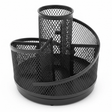 AKDC Metal Mesh Rotating Desk Organiser – Black | Multi - Compartment Pen & Stationery Holder | 13.5×12 cm - Al Kabayel Discount CentreAKDC Metal Mesh Rotating Desk Organiser – Black | Multi - Compartment Pen & Stationery Holder | 13.5×12 cmPen Holders & Desk OrganizersAKDCAl Kabayel Discount Centre