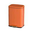AKDC Metal Push Lid Dustbin Household Kitchen Living Room Trash Can Pedal Double - Layer Garbage Can Trash Can Papelera - 6Liter - Orange - Al Kabayel Discount CentreAKDC Metal Push Lid Dustbin Household Kitchen Living Room Trash Can Pedal Double - Layer Garbage Can Trash Can Papelera - 6Liter - OrangeOrganizers & AccessoriesAKDCAl Kabayel Discount Centre