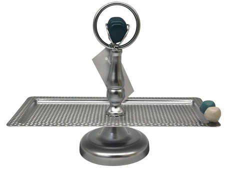 AKDC Metal Rectangular 1 - Tier Candy Tray 28cm*23cm*12cm, Silver - Al Kabayel Discount CentreAKDC Metal Rectangular 1 - Tier Candy Tray 28cm*23cm*12cm, SilverServing TraysAKDCAl Kabayel Discount Centre