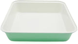 AKDC Metal Square Deep Bowl 9976 14X17X29 Cm Green/White - Al Kabayel Discount CentreAKDC Metal Square Deep Bowl 9976 14X17X29 Cm Green/WhiteBowlsAKDCAl Kabayel Discount Centre