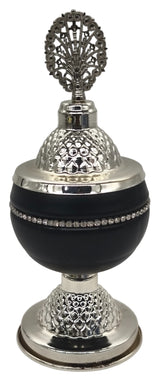 AKDC Metal Sugar Pot 20cm*7cm, Black/Silver - Al Kabayel Discount CentreAKDC Metal Sugar Pot 20cm*7cm, Black/SilverJars & Food SaversAKDCAl Kabayel Discount Centre