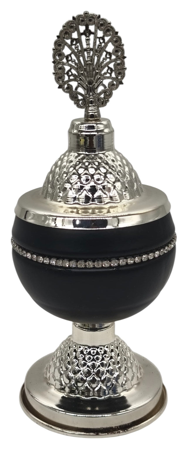 AKDC Metal Sugar Pot 20cm*7cm, Black/Silver - Al Kabayel Discount CentreAKDC Metal Sugar Pot 20cm*7cm, Black/SilverJars & Food SaversAKDCAl Kabayel Discount Centre