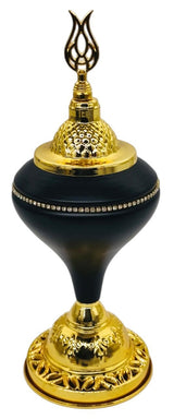 AKDC Metal Sugar Pot 28cm*7cm, Black/Gold - Al Kabayel Discount CentreAKDC Metal Sugar Pot 28cm*7cm, Black/GoldJars & Food SaversAKDCAl Kabayel Discount Centre