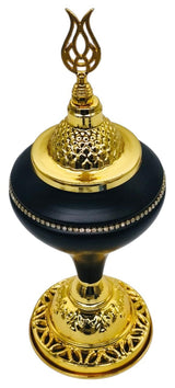 AKDC Metal Sugar Pot 28cm*7cm, Black/Gold - Al Kabayel Discount CentreAKDC Metal Sugar Pot 28cm*7cm, Black/GoldJars & Food SaversAKDCAl Kabayel Discount Centre