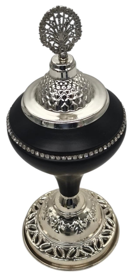 AKDC Metal Sugar Pot 28cm*7cm, Black/Silver - Al Kabayel Discount CentreAKDC Metal Sugar Pot 28cm*7cm, Black/SilverJars & Food SaversAKDCAl Kabayel Discount Centre