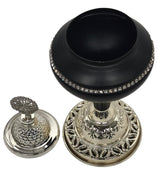 AKDC Metal Sugar Pot 28cm*7cm, Black/Silver - Al Kabayel Discount CentreAKDC Metal Sugar Pot 28cm*7cm, Black/SilverJars & Food SaversAKDCAl Kabayel Discount Centre