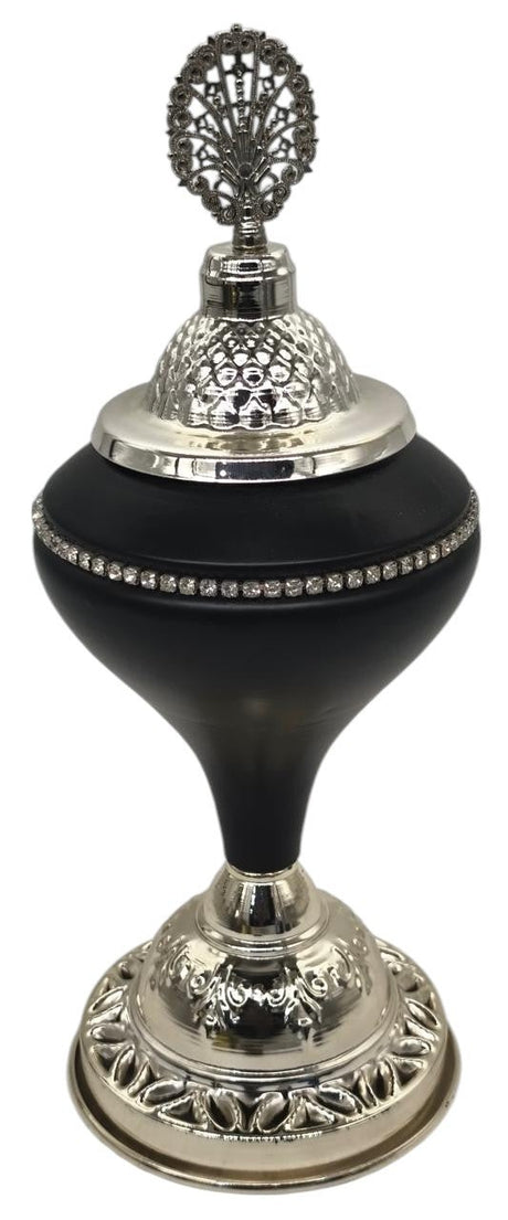 AKDC Metal Sugar Pot 28cm*7cm, Black/Silver - Al Kabayel Discount CentreAKDC Metal Sugar Pot 28cm*7cm, Black/SilverJars & Food SaversAKDCAl Kabayel Discount Centre