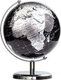 AKDC Metallic World Globe Black 14cm ? Educational/Geographic/Modern Desktop Decoration - Stainless Steel Arc and Base/Earth World - Metallic Black - for School, Home, and Office (14cm) - Al Kabayel Discount CentreAKDC Metallic World Globe Black 14cm ? Educational/Geographic/Modern Desktop Decoration - Stainless Steel Arc and Base/Earth World - Metallic Black - for School, Home, and Office (14cm)Al Kabayel Discount CenterAl Kabayel Discount Centre