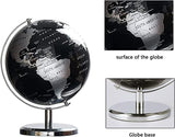 AKDC Metallic World Globe Black 14cm ? Educational/Geographic/Modern Desktop Decoration - Stainless Steel Arc and Base/Earth World - Metallic Black - for School, Home, and Office (14cm) - Al Kabayel Discount CentreAKDC Metallic World Globe Black 14cm ? Educational/Geographic/Modern Desktop Decoration - Stainless Steel Arc and Base/Earth World - Metallic Black - for School, Home, and Office (14cm)Al Kabayel Discount CenterAl Kabayel Discount Centre