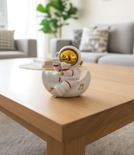 AKDC Mini Ceramic Astronaut Playing Flute Figurine – White Music Lover Space Décor 5 cm - Al Kabayel Discount CentreAKDC Mini Ceramic Astronaut Playing Flute Figurine – White Music Lover Space Décor 5 cmHome Décor AccentsAKDCAl Kabayel Discount Centre