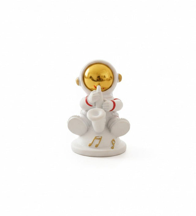 AKDC Mini Ceramic Astronaut Playing Saxophone Figurine – White Musical Space Décor Accent 5 cm - Al Kabayel Discount CentreAKDC Mini Ceramic Astronaut Playing Saxophone Figurine – White Musical Space Décor Accent 5 cmHome Décor AccentsAKDCAl Kabayel Discount Centre
