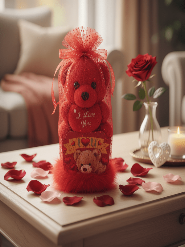 AKDC Mini Red Teddy Bear Gift Pack (20 cm) - Al Kabayel Discount CentreAKDC Mini Red Teddy Bear Gift Pack (20 cm)ToysAKDCAl Kabayel Discount Centre