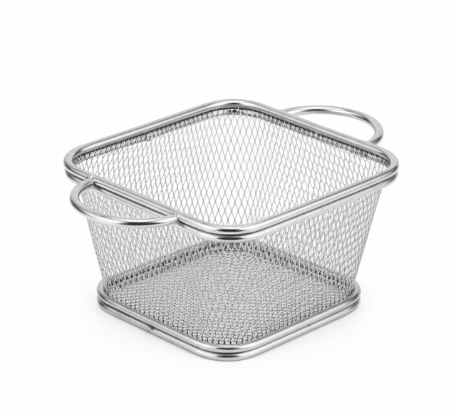 AKDC Mini Stainless Steel Deep Fryer Basket (15×9×6 cm) - Al Kabayel Discount CentreAKDC Mini Stainless Steel Deep Fryer Basket (15×9×6 cm)Frying Pans & SkilletsAKDCAl Kabayel Discount Centre