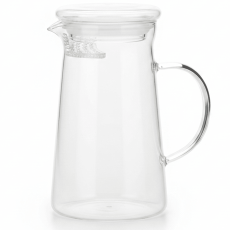 AKDC Minimalist Clear Glass Tea Server – Sleek Modern Tea Pouring Pot (17×8 cm) - Al Kabayel Discount CentreAKDC Minimalist Clear Glass Tea Server – Sleek Modern Tea Pouring Pot (17×8 cm)Tea/Coffee PotsAKDCAl Kabayel Discount Centre