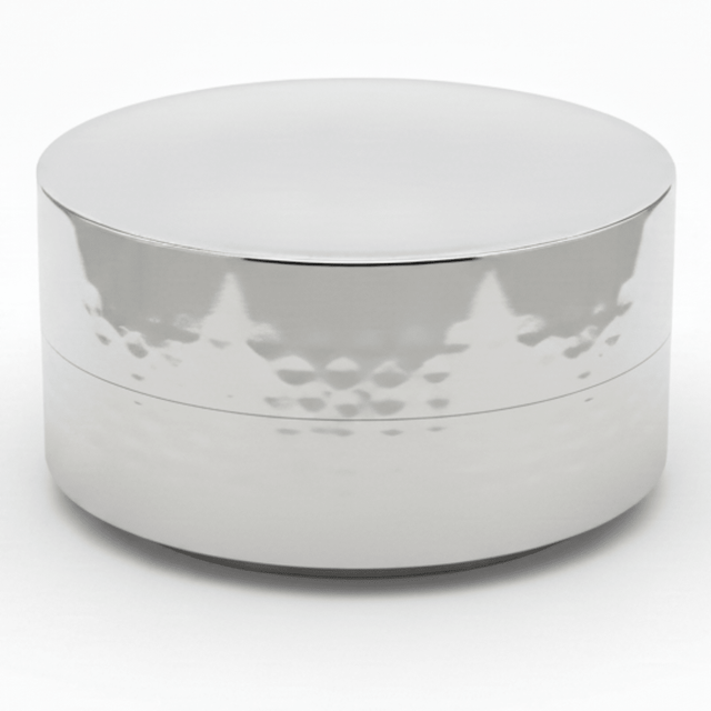 AKDC Minimalist Round Stainless Steel Cake Stand – Sleek Elevated Cake & Pastry Stand – 26 × 10 cm - Al Kabayel Discount CentreAKDC Minimalist Round Stainless Steel Cake Stand – Sleek Elevated Cake & Pastry Stand – 26 × 10 cmServing TraysAKDCAl Kabayel Discount Centre