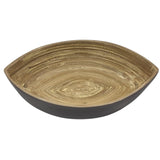 AKDC Modern Bamboo Oval Shape Serving Bowl - 19cmX15cmX4cm - CadetBlue&Bamboo - Al Kabayel Discount CentreAKDC Modern Bamboo Oval Shape Serving Bowl - 19cmX15cmX4cm - CadetBlue&BambooBowlsAKDCAl Kabayel Discount Centre