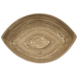 AKDC Modern Bamboo Oval Shape Serving Bowl - 19cmX15cmX4cm - CadetBlue&Bamboo - Al Kabayel Discount CentreAKDC Modern Bamboo Oval Shape Serving Bowl - 19cmX15cmX4cm - CadetBlue&BambooBowlsAKDCAl Kabayel Discount Centre