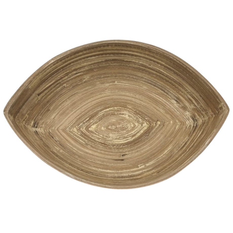 AKDC Modern Bamboo Oval Shape Serving Bowl - 19cmX15cmX4cm - CadetBlue&Bamboo - Al Kabayel Discount CentreAKDC Modern Bamboo Oval Shape Serving Bowl - 19cmX15cmX4cm - CadetBlue&BambooBowlsAKDCAl Kabayel Discount Centre